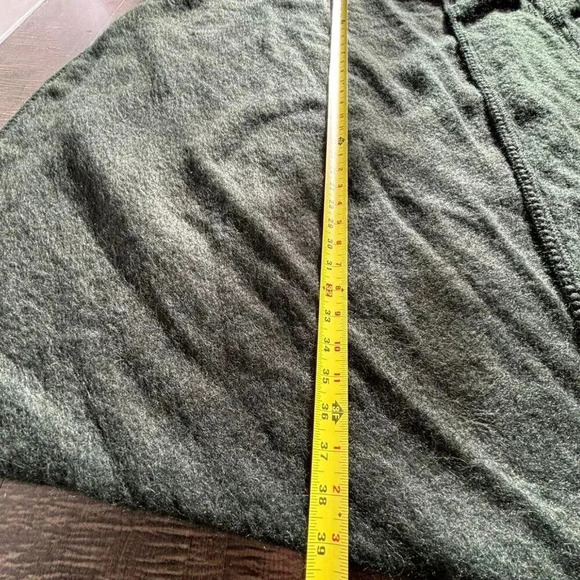 Alpaca Camaago Womens Unlined Woven Alpaca Cape Charcoal Grey Size OSFM - Picture 2 of 13